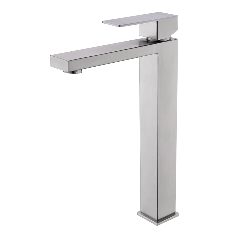 THUN 2023 Best Tall Washbasin Faucet For Vessel Sinks Brushed Nickel