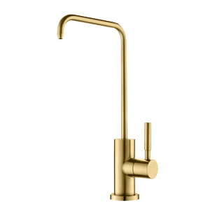 Thun Luxury Brushed Gold 304 Stainless Steel Lead-Free Kitchen Sink Water Filter Faucets