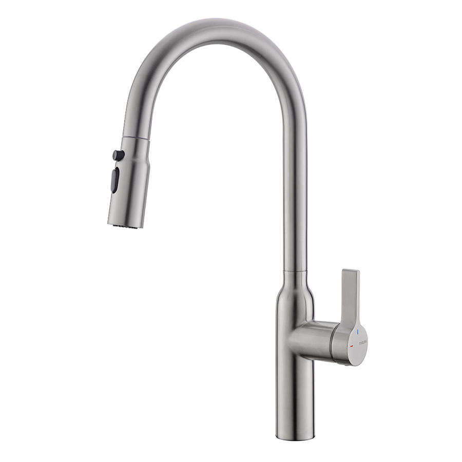 Thun Standard Single Handle Dual Outlet Nickel 2 in 1 Filtration Kitchen Faucets Factory