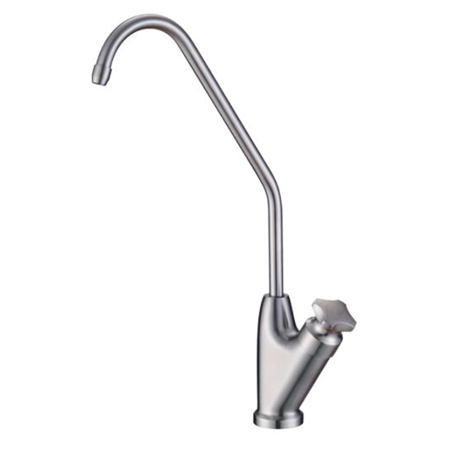 Thun High Arc Brushed Nickel Cross Handle Lead-Frdd Water Filter Kitchen Faucets Company