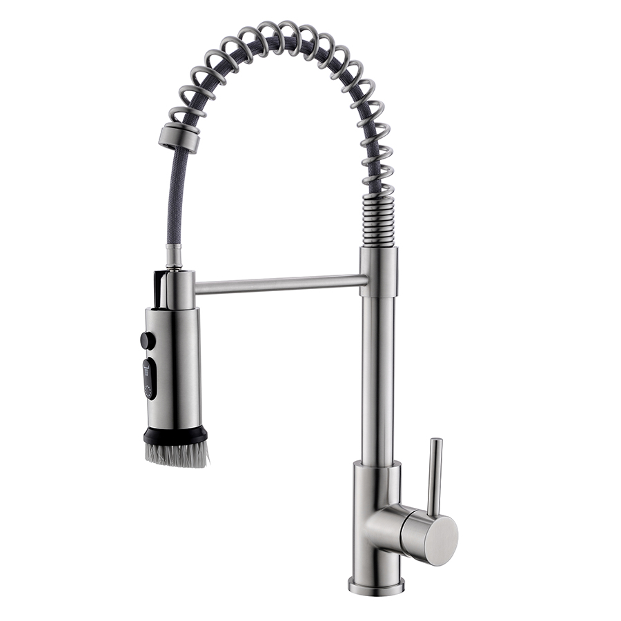 Thun Best Quality Pull down 2 Functions Sprayer Kitchen Faucet with Sprayer Brush Supply