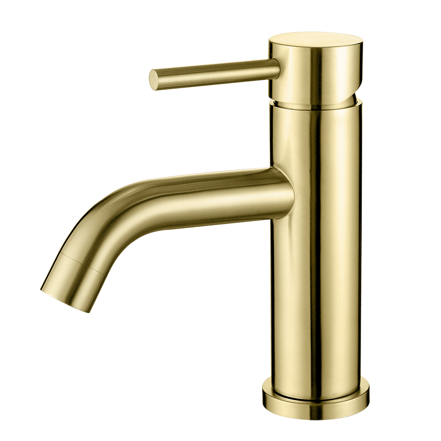 Best Modern Gold Single Control Bathroom Basin Faucet for Thun Factory