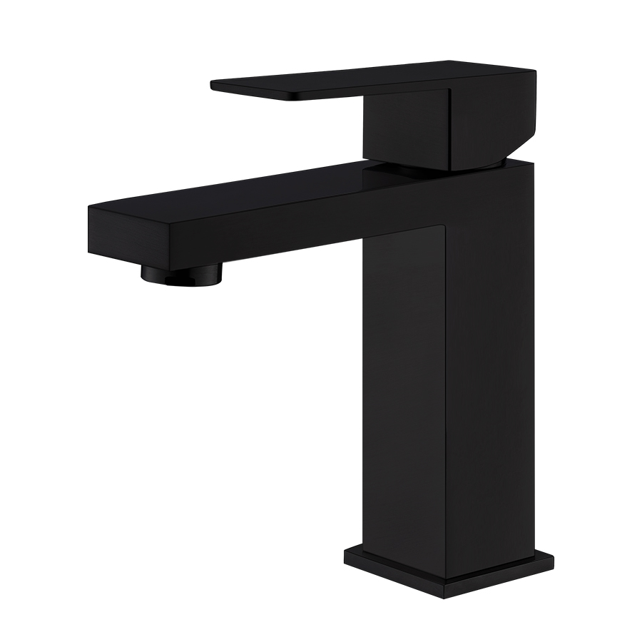 THUN 2023 Best Matte Black Single Handle Bathroom Lavatory Faucets